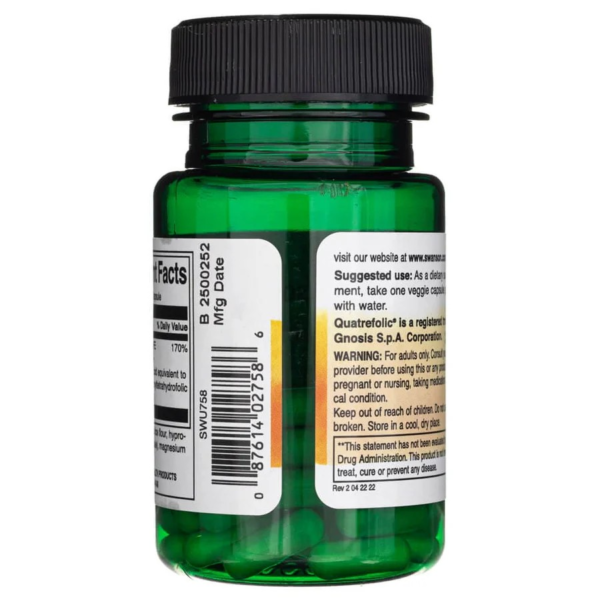 Folate Swanson 400mcg - Image 3