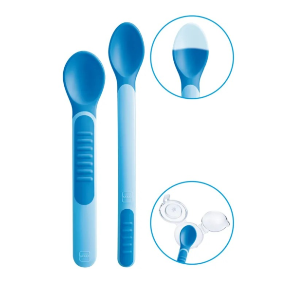 MAM Feeding Spoons & Cover - Baby's Cutlery - Image 2